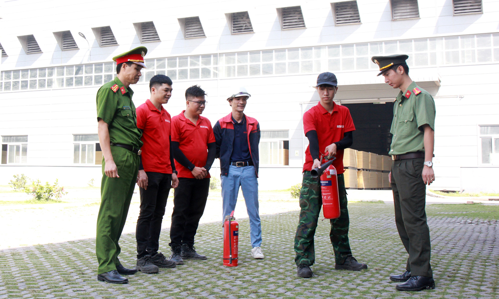 Bac Giang promotes model of secure industrial park